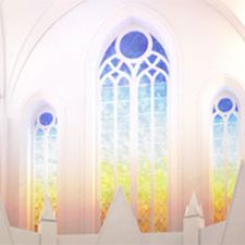 Das moderne Kirchenfenster